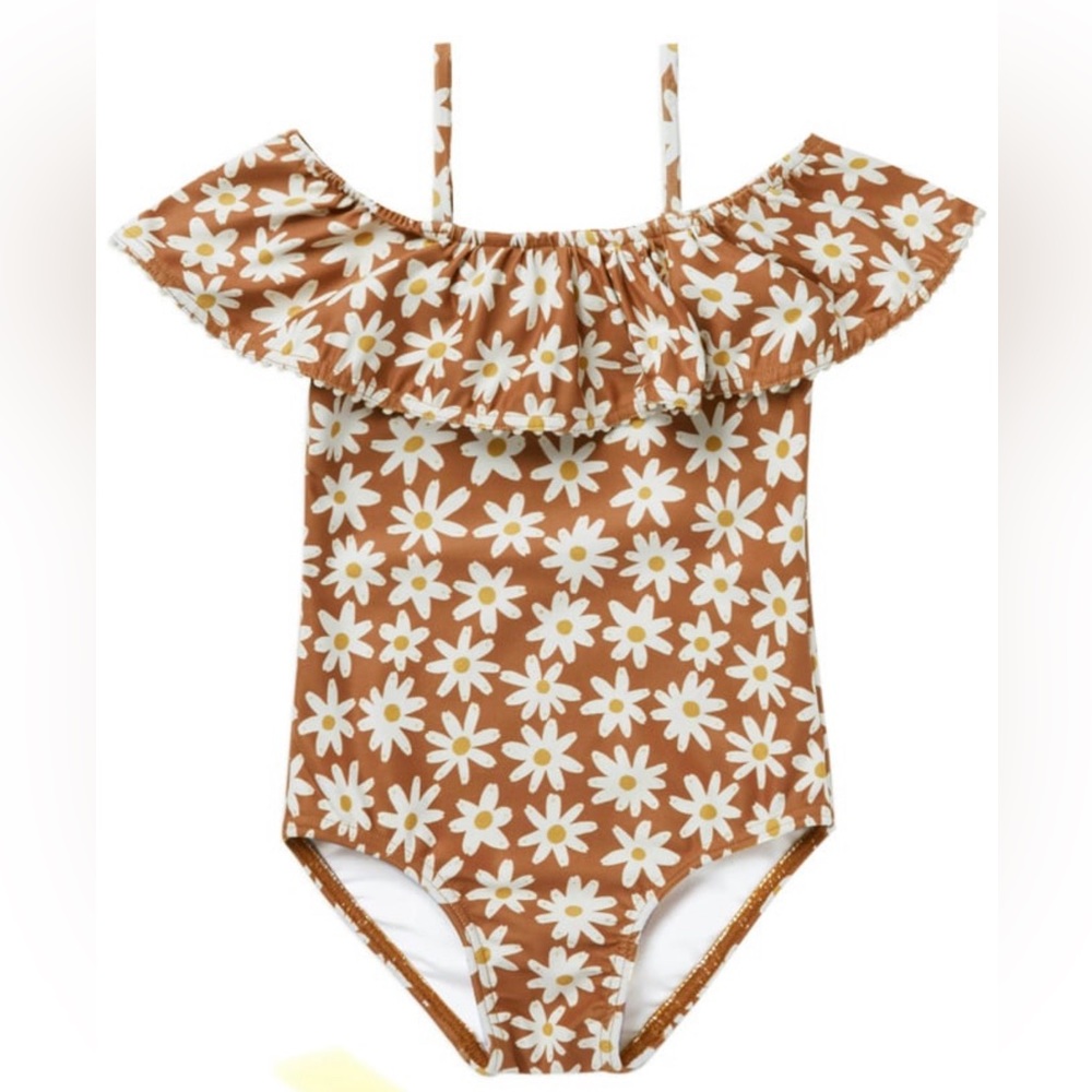 Rylee + Cru Off the Shoulder One-piece | Daisy